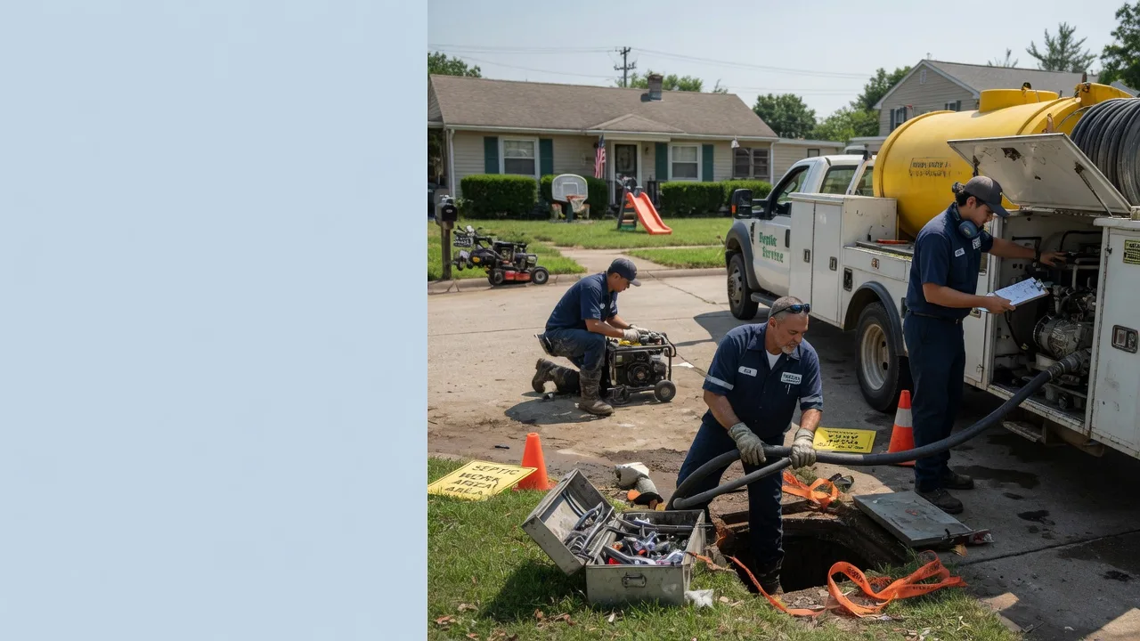 Septic Tank Pumping in Bentonville, OH near me